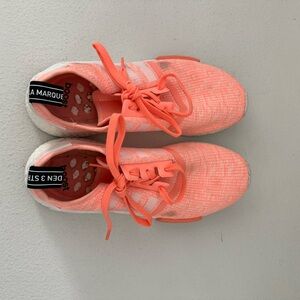 Adidas Bright Coral Athletic Shoes